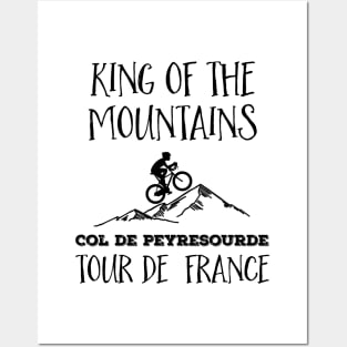 Col De Peyresourde Tour de France King of the mountains Posters and Art